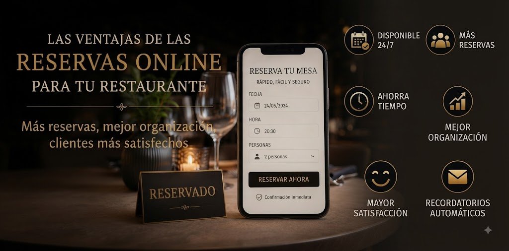 Ventajas de las reservas online para tu restaurante